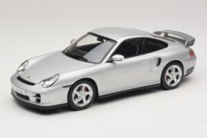 Porsche 911 996 GT2 Sølv KK-Scale 1:18 KKDC181451 Metal
