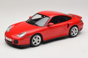 Porsche 911 996 Turbo Rød KK-Scale 1:18 KKDC181474 Metal