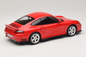 Porsche 911 996 Turbo Rød KK-Scale 1:18 KKDC181474 Metal — billede 2 af 6