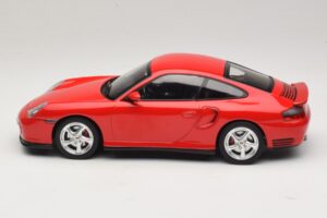 Porsche 911 996 Turbo Rød KK-Scale 1:18 KKDC181474 Metal — billede 3 af 6