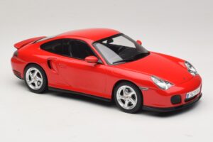 Porsche 911 996 Turbo Rød KK-Scale 1:18 KKDC181474 Metal — billede 4 af 6