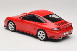 Porsche 911 996 Turbo Rød KK-Scale 1:18 KKDC181474 Metal — billede 5 af 6