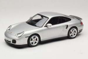 Porsche 911 996 Turbo Sølv KK-Scale 1:18 KKDC181471 Metal