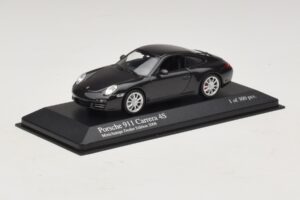 Porsche 911 997 Carrera 4S Grå Metallic Minichamps 1:43 403066430 Metal — billede 2 af 5