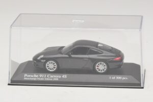 Porsche 911 997 Carrera 4S Grå Metallic Minichamps 1:43 403066430 Metal — billede 4 af 5