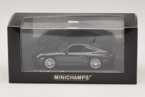 Porsche 911 997 Carrera 4S Grå Metallic Minichamps 1:43 403066430 Metal — billede 5 af 5
