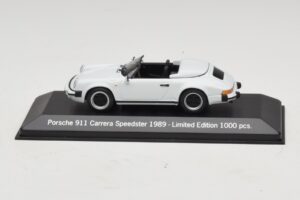 Porsche 911 G-Series Carrera Speedster Hvid Begrænset Udgave Minichamps 1:43 Porsche 911 G-Series Carrera Speedster Hvid Begrænset Udgave Minichamps 1:43 MAP02002608 Metal
