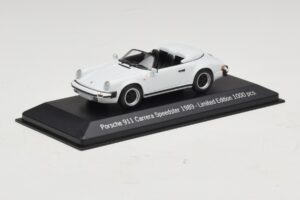 Porsche 911 G-Series Carrera Speedster Hvid Begrænset Udgave Minichamps 1:43 MAP02002608 Metal — billede 2 af 5