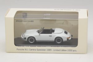 Porsche 911 G-Series Carrera Speedster Hvid Begrænset Udgave Minichamps 1:43 MAP02002608 Metal — billede 5 af 5