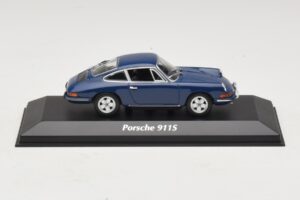 Porsche 911S Blå Maxichamps 1:43 940067121 Metal