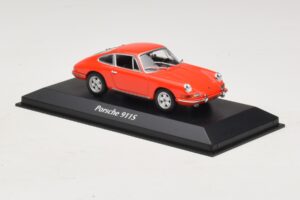Porsche 911S Orange Maxichamps 1:43 940067120 Metal — billede 3 af 5