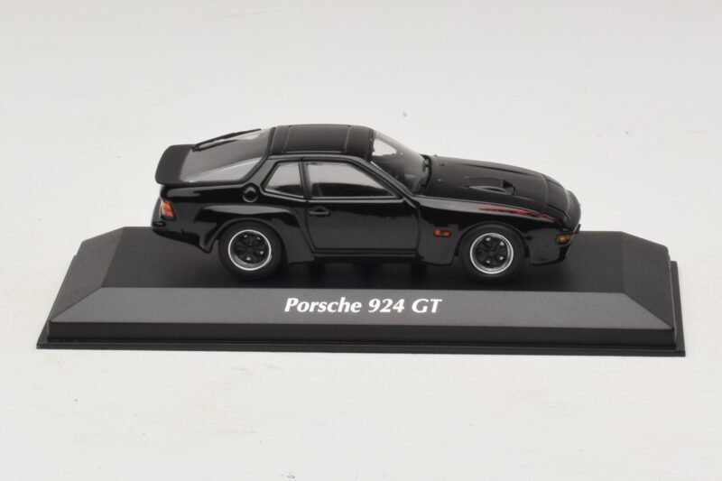Porsche 924 GT Sort Maxichamps 1:43 940066124 Metal