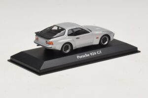 Porsche 924 GT Sølv Maxichamps 1:43 940066122 Metal — billede 2 af 5