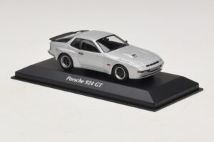 Porsche 924 GT Sølv Maxichamps 1:43 940066122 Metal — billede 3 af 5