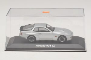 Porsche 924 GT Sølv Maxichamps 1:43 940066122 Metal — billede 4 af 5