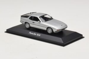 Porsche 924 Sølv Maxichamps 1:43 940062120 Metal — billede 3 af 5