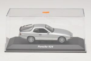 Porsche 924 Sølv Maxichamps 1:43 940062120 Metal — billede 4 af 5