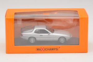 Porsche 924 Sølv Maxichamps 1:43 940062120 Metal — billede 5 af 5