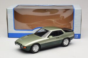 Porsche 924 Turbo Lysegrøn & Mørkegrøn MCG 1:18 MCG18660 Metal — billede 6 af 6
