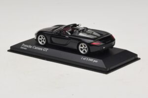 Porsche Carrera GT Sort Minichamps 1:43 430060230 Metal — billede 3 af 5
