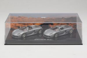Porsche Carrera GT Spider & Coupé Sæt Sølv Minichamps 1:43 WAP02010314 Metal — billede 4 af 5