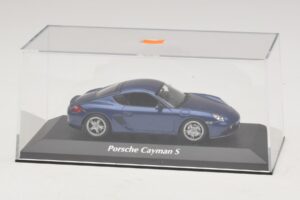 Porsche Cayman S 987 Blå Metallic Maxichamps 1:43 940065621 Metal — billede 4 af 5