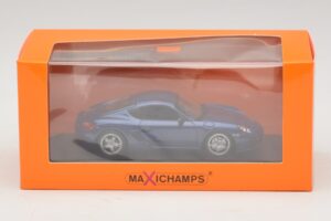Porsche Cayman S 987 Blå Metallic Maxichamps 1:43 940065621 Metal — billede 5 af 5
