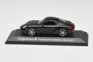 Porsche Cayman S 987 Porsche Design Edition 1 Sort Minichamps 1:43 400065622 Metal
