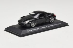 Porsche Cayman S 987 Porsche Design Edition 1 Sort Minichamps 1:43 400065622 Metal — billede 2 af 5