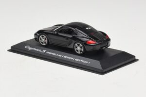Porsche Cayman S 987 Porsche Design Edition 1 Sort Minichamps 1:43 400065622 Metal — billede 3 af 5