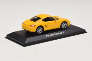 Porsche Cayman S 987 Gul Maxichamps 1:43 940065620 Metal — billede 2 af 5