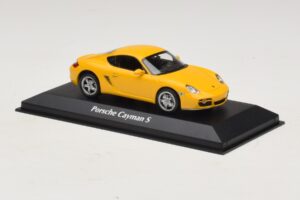 Porsche Cayman S 987 Gul Maxichamps 1:43 940065620 Metal — billede 3 af 5