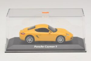 Porsche Cayman S 987 Gul Maxichamps 1:43 940065620 Metal — billede 4 af 5