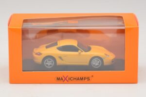 Porsche Cayman S 987 Gul Maxichamps 1:43 940065620 Metal — billede 5 af 5