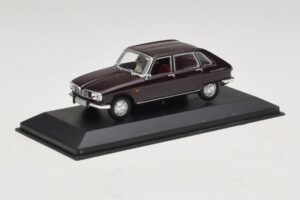 Renault 16 Mørkerød Minichamps 1:43 400113104 Metal — billede 2 af 5