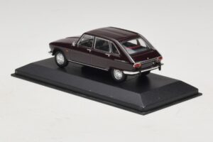 Renault 16 Mørkerød Minichamps 1:43 400113104 Metal — billede 3 af 5