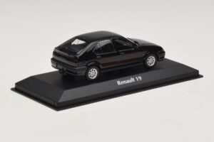 Renault 19 Sort Maxichamps 1:43 940113701 Metal — billede 2 af 5
