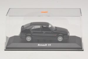 Renault 19 Sort Maxichamps 1:43 940113701 Metal — billede 4 af 5