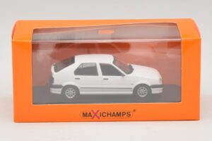 Renault 19 Hvid Maxichamps 1:43 940113700 Metal — billede 5 af 5