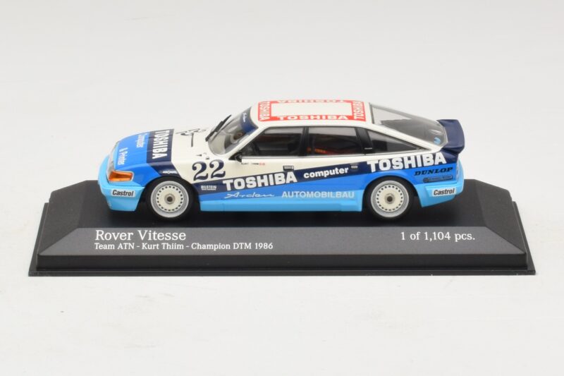 Rover Vitesse Team ATN #22 K. Thiim DTM Champion 1986 Minichamps 1:43 400861322 Metal