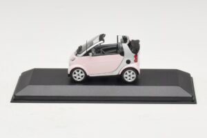 Smart Fortwo 450 Cabriolet Hvid Legally Blonde 2 Erstatningskasse Minichamps 1:43 402173900-R1 Metal