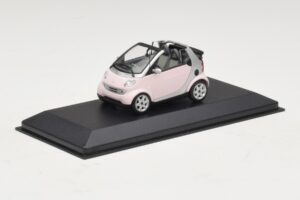 Smart Fortwo 450 Cabriolet Hvid Legally Blonde 2 Erstatningskasse Minichamps 1:43 402173900-R1 Metal — billede 2 af 5