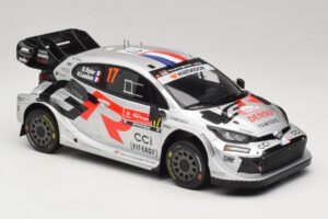 Toyota GR Yaris Rally1 #17 S. Ogier / V. Landais Rally Portugal Winner 2025 IXO 1:18 18RMC250A Metal — billede 4 af 6