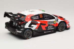 Toyota GR Yaris Rally1 #33 E. Evans / S. Martin Rally Monte Carlo 2026 IXO 1:18 18RMC269B Metal — billede 2 af 6