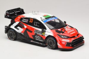 Toyota GR Yaris Rally1 #33 E. Evans / S. Martin Rally Monte Carlo 2026 IXO 1:18 18RMC269B Metal — billede 4 af 6