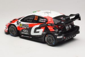 Toyota GR Yaris Rally1 #33 E. Evans / S. Martin Rally Monte Carlo 2026 IXO 1:18 18RMC269B Metal — billede 5 af 6