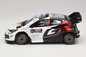 Toyota GR Yaris Rally1 #5 S. Pajari / E. Malkonen Rally Kenya 2025 IXO 1:18 18RMC246 Metal — billede 3 af 6