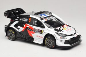 Toyota GR Yaris Rally1 #5 S. Pajari / E. Malkonen Rally Kenya 2025 IXO 1:18 18RMC246 Metal — billede 4 af 6