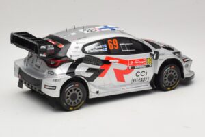 Toyota GR Yaris Rally1 #69 K. Rovanpera / J. Halttunen Rally Portugal 2025 IXO 1:18 18RMC250B Metal — billede 2 af 6