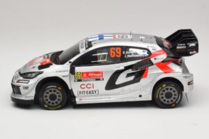 Toyota GR Yaris Rally1 #69 K. Rovanpera / J. Halttunen Rally Portugal 2025 IXO 1:18 18RMC250B Metal — billede 3 af 6